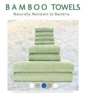 BedVoyage Bamboo Towels