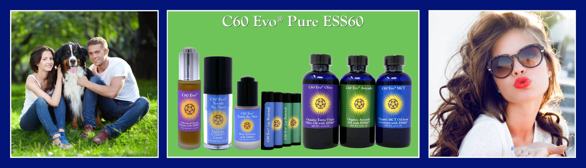 Late summer header with C60 Evo Advanced Skin and Energy Set